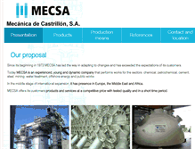 Tablet Screenshot of mecsa.org